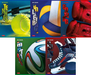 Тетрадь 48л Sport Club Hatber