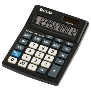 Калькулятор Eleven Business Line CMB1201-BK 12 разрядов 102х137х31мм