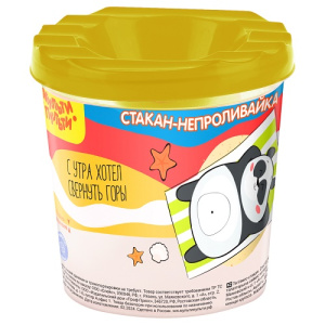 Стакан-непроливайка 250мл Мульти-Пульти Панда