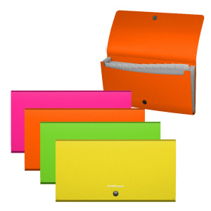 Папка-картотека 12 отделений ErichKrause Matt Neon Check