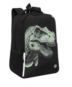 Рюкзак школьный (RB-551-6/4 черный - фосфорный)