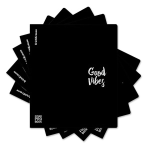 Тетрадь А5+ 48л черная с пластиковой обложкой ErichKrause Words 