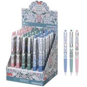 Ручка шариковая автоматическая 0,7мм синиие чернила Morris