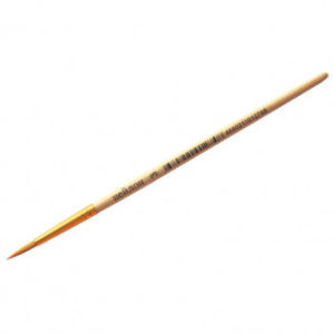 Кисть нейлон круглая №3, NL-03, ЭКО J.Otten