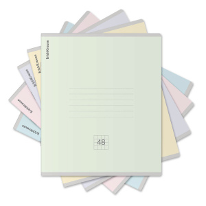 Тетрадь 48л клетка ErichKrause Классика Pastel