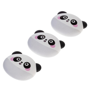 Ластик Панда Hatber в индивидуальной упаковке