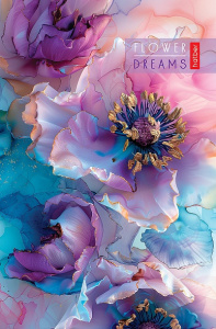 Блокнот А5 80л клетка Цветочные сны