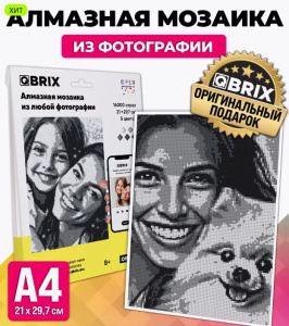 Алмазная мозаика ORIGINAL ФРЕЯ & QBRIX А4