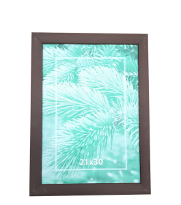 Рамка 21х30 дерево цвет Дуб Мокко темный профиль 1