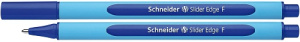 Ручка шариковая 0,4 мм синие чернила Slider Edge F Schneider