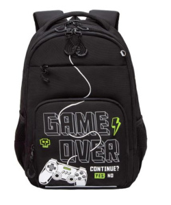 Рюкзак школьный (RB-559-2/2 черный - черный)