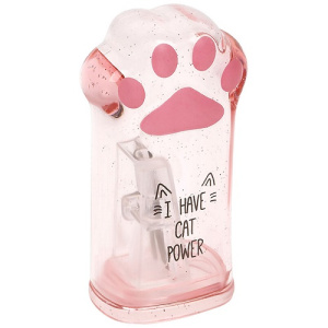 Точилка MESHU Say Meow 1 отверстие контейнер ассорти