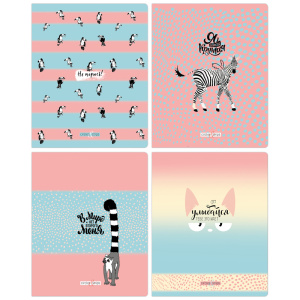 Тетрадь А5 48л  клетка BG Circles&strips