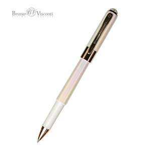 Ручка шариковая 0,5мм BrunoVisconti MONACO PEARL белый