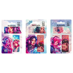 Закладки магнитные для книг MESHU Anime 3шт