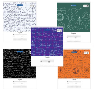 Тетрадь 24л клетка ЧЕРТЕЖИ И ФОРМУЛЫ