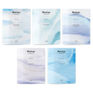 Тетрадь 24л клетка Berlingo Color Storm 80г/м2 ассорти