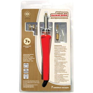 Прибор для выжигания Фабрика фантазий, 7 сменных насадок