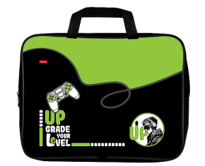 Папка для трудов А4 текстильная 350х265х40мм с ручками LET'S GO PLAY