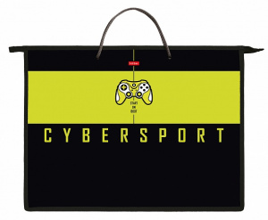 Папка А3 с ручками Hatber CYBER SPORT 345х460х50мм 1 отделение