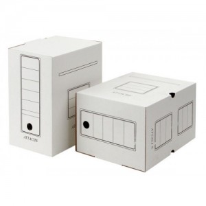 Архивный бокс 200мм гофрокартон 345x245x200