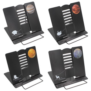 Подставка для книг ArtSpace Планеты черная