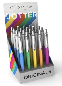 Ручка шариковая Parker Jotter Color фиолетовый корпус синие чернила