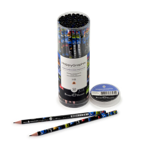 Карандаш чернографитный НВ BrunoVisconti Цветные автомобили