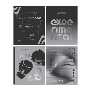 Тетрадь 48л А5 клетка BG Мой выбор soft-touch