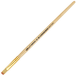 Кисть нейлон № 6 плоская ArtSpace