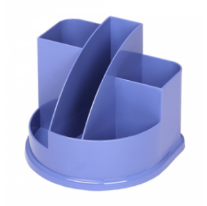 Подставка для канцелярских мелочей АВАНГАРД голубой