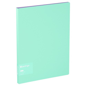 Папка с пружинным скоросшивателем А4 Berlingo Haze 17мм мятная