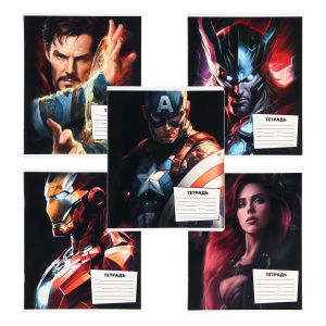 Тетрадь 24л линия Мстители