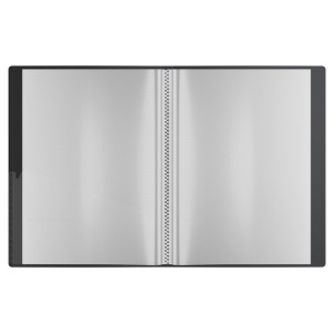 Папка 20 файлов А4 Berlingo Your Way 17мм 600мкм черная с внутренним карманом