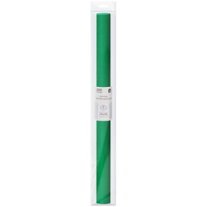 Бумага крепированная ТРИ СОВЫ 50х250см 32г/м2 зеленая в рулоне