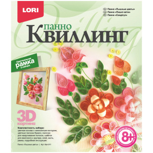 Квиллинг Панно Lori Пышные цветы