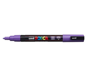 Маркер Posca PC-3M фиолетовый 09-1.3 мм пулевидный наконечник