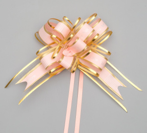 Бант-шар №3 пыльная роза