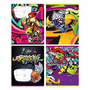 Тетрадь 24л линия BG Граффити