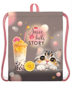 Мешок для обуви 41х49см 1 отделение с петлей для подвеса Juice Story