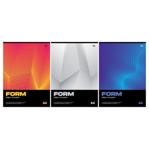 Тетрадь 80л А4 клетка BG Monocolor. Form