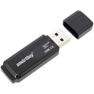 Флеш носитель  Smart Buy Dock 32GB USB 3.0 Flash Drive черный