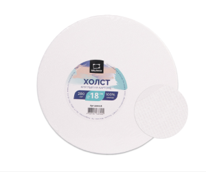 Холст на картоне круглый диаметр 18 см Малевичъ