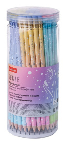 Карандаш чернографитный Sense круглый корпус HB с ластиком 