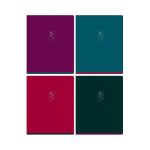 Тетрадь 96л А5 клетка BG Monocolor. Bright color