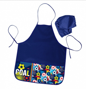 Накидка для труда с нарукавниками Hatber Goal! с двумя карманами 53,5х44,5см