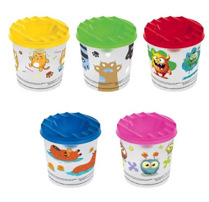 Стакан-непроливайка с рисунком BRAUBERG KIDS ассорти