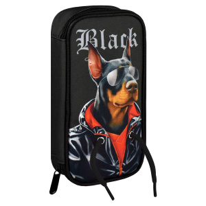 Пенал 1 отделение 10х20х4.5 см Доберман