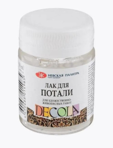 Лак для потали банка 50 мл Декола