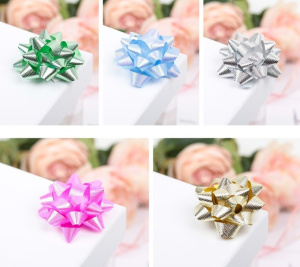 Бант-звезда № 5 ассорти